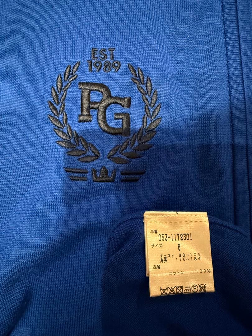 PEARLY GATES ブルージップアップジャケット