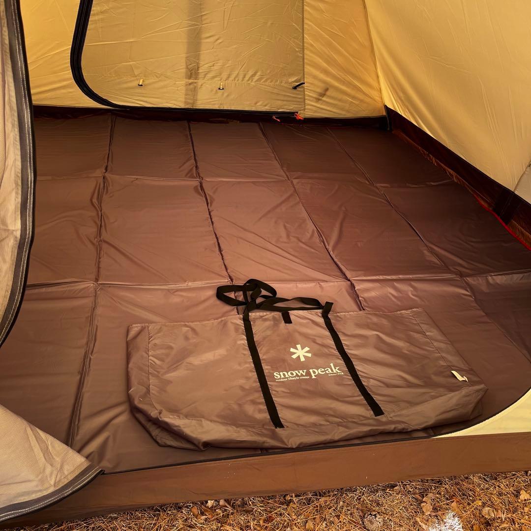 【美品】 peak スノーピーク アメニティドームM　フロアマット付
