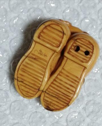 根付　提げ物　骨董　希少　時代　在銘　天然素材 　技巧　彫刻　ねずみ　鼠