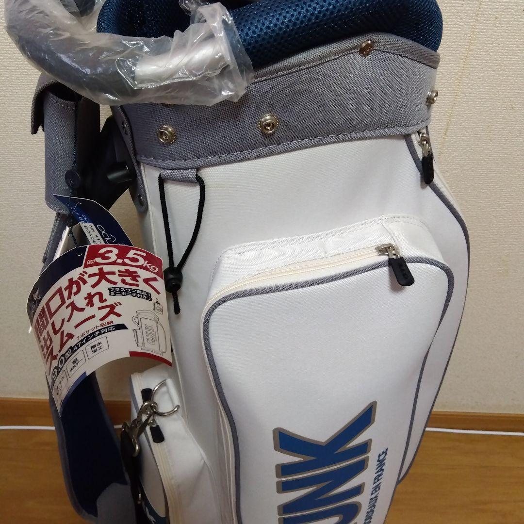 CLUNK 9インチ ゴルフバッグミニポーチ付きとヘッドカバー３点セット 新品