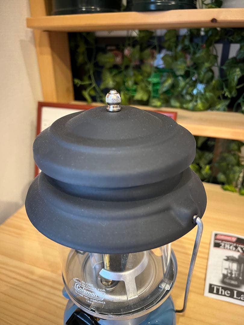 【新品未使用品】コールマン286 マットブラック＆オールドブルーカスタム