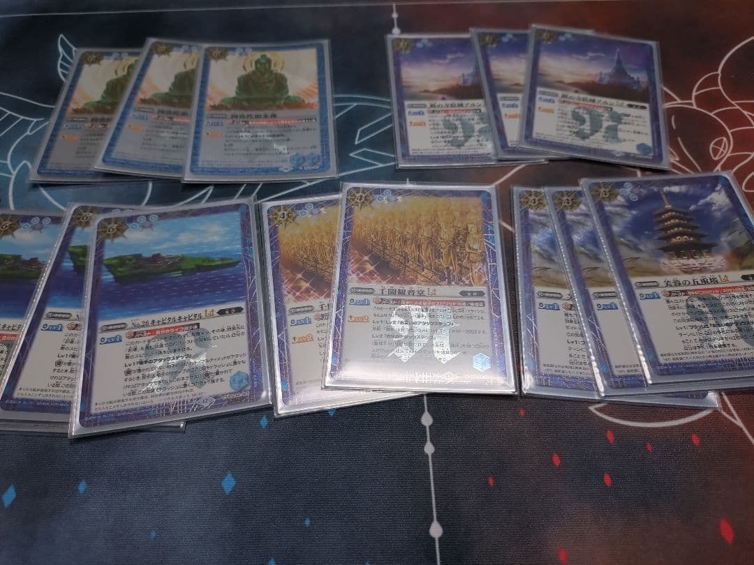 群青早雲デッキ　シークレット多数　スリーブ付き