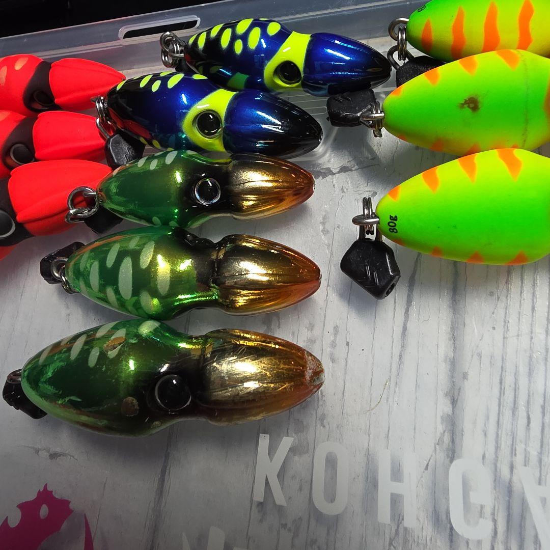 ※ヒデゴン様※JACKALL TG ビンビンスイッチ まとめ売り 紅牙ケース付き