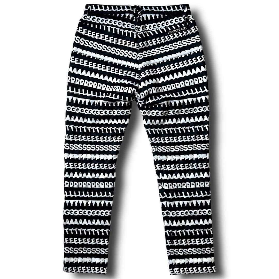 パーリーゲイツ 定価3.6万 裏起毛ミドルゲージ天竺 DiAPLEX中綿パンツ