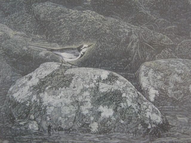 牛尾武、【蒼澄】、希少な額装用画集より、新品額装付、状態良好