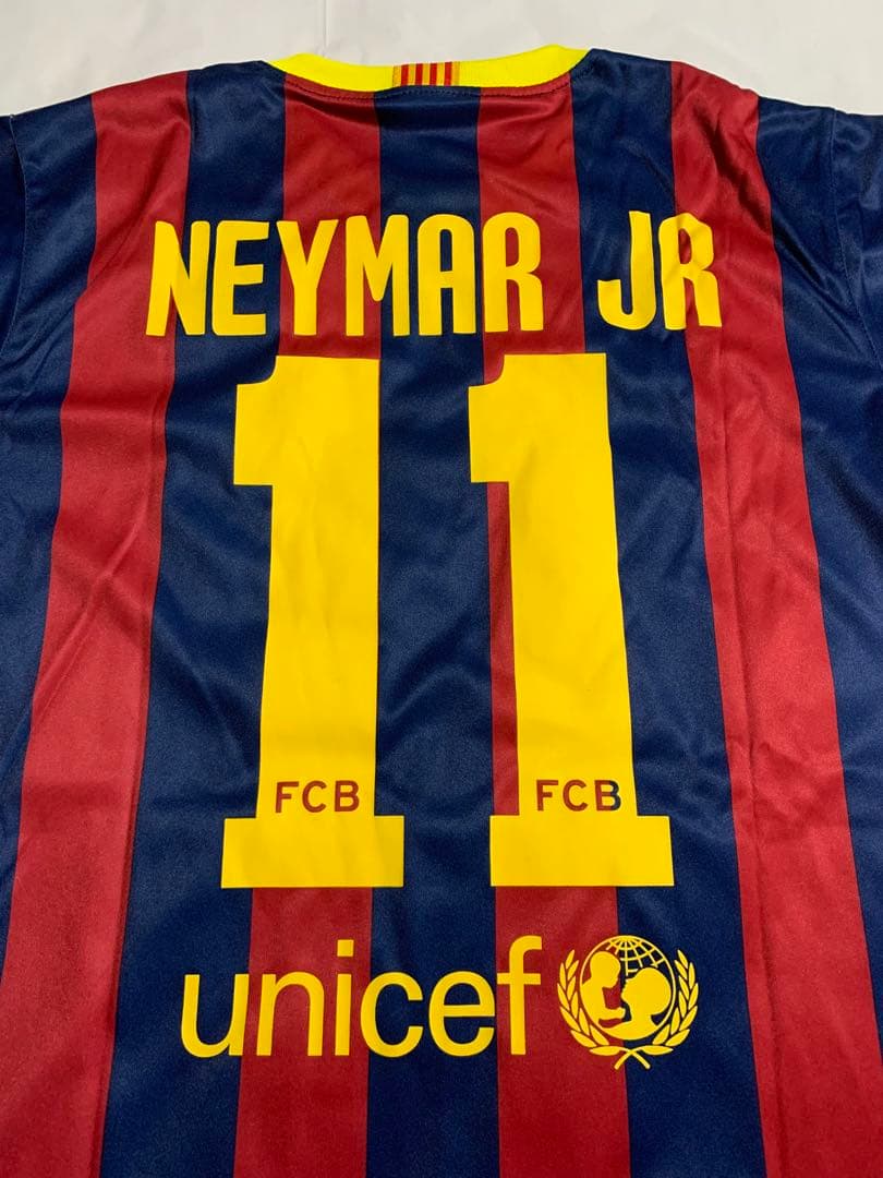 新品タグ付き　バルセロナ　ネイマール　ユニフォーム　11番　2013