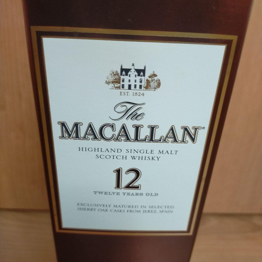 未開封★The Macallan 12 モルト ウイスキー マッカラン 700