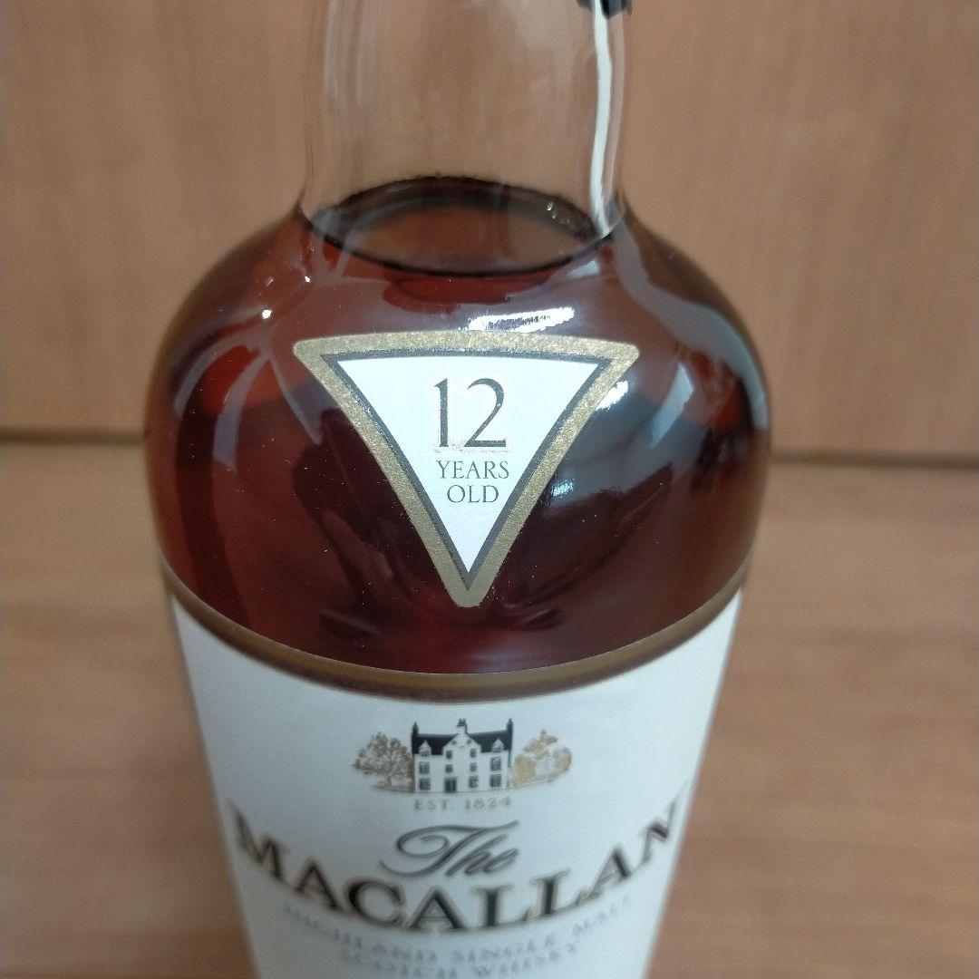 未開封★The Macallan 12 モルト ウイスキー マッカラン 700
