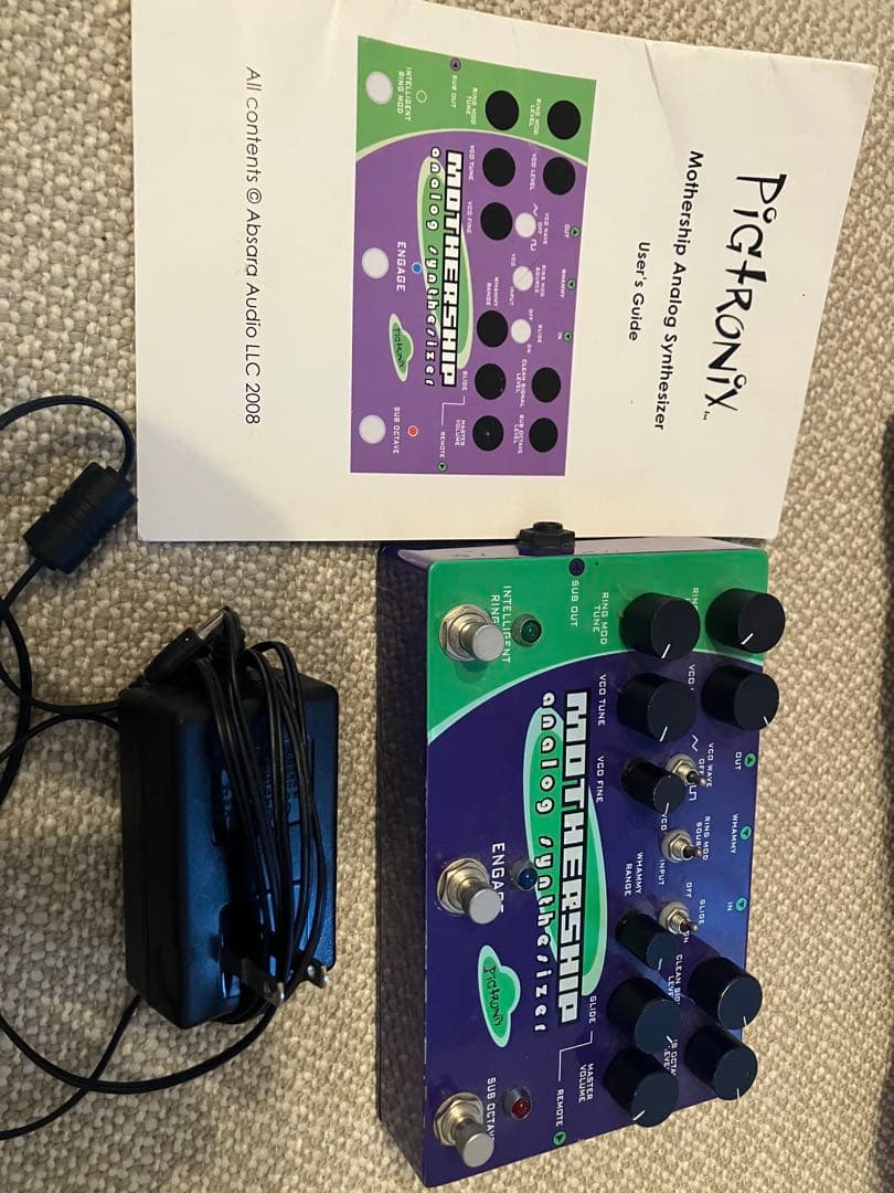 ギター Pigtronix Mothership Analog Synth