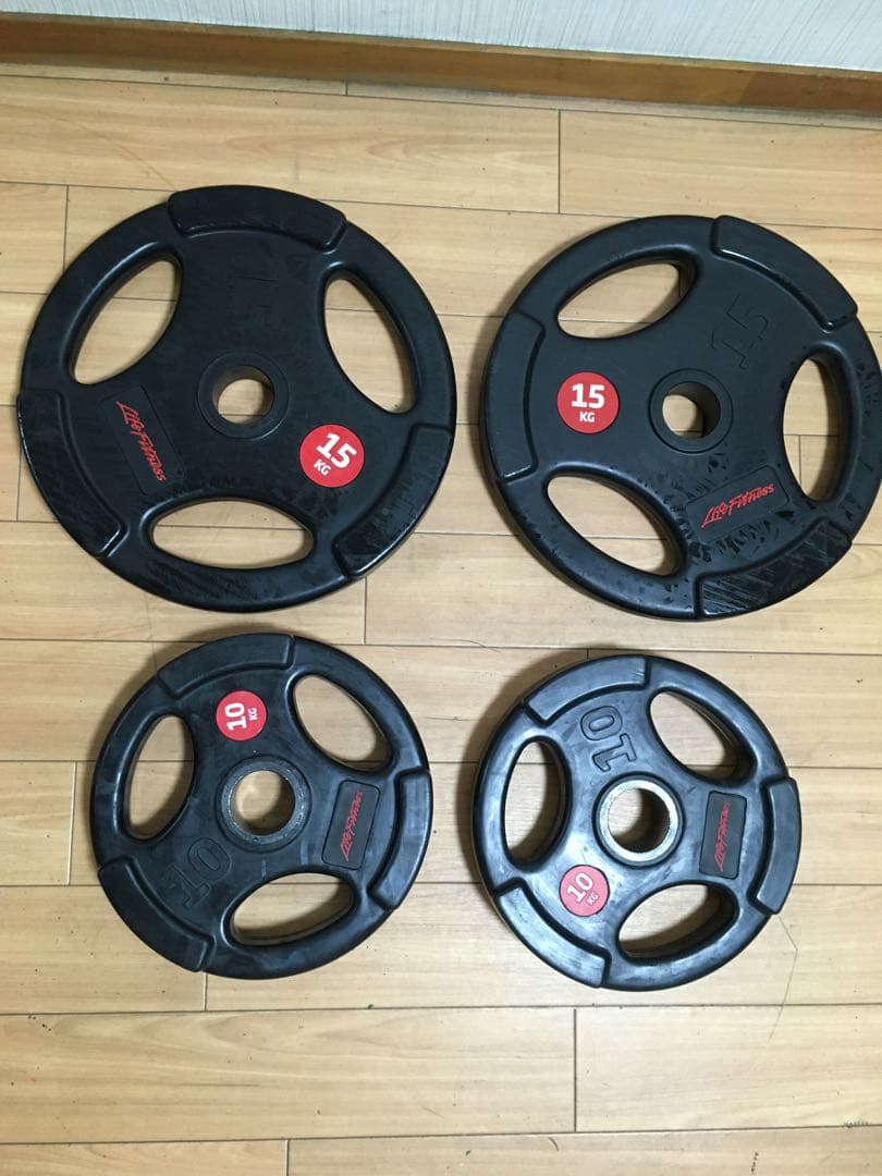 オリンピックプレートLifefitness 50kg/穴径50mm