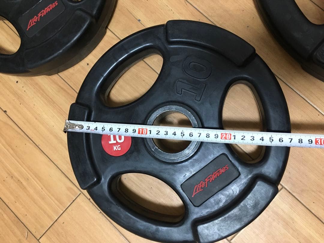オリンピックプレートLifefitness 50kg/穴径50mm