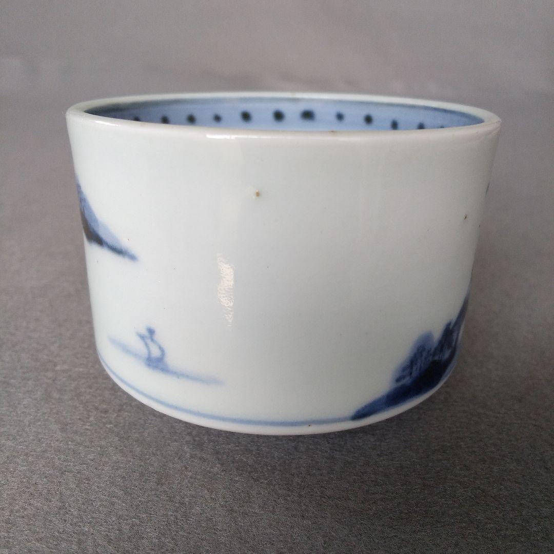 古伊万里蕎麦猪口　蕎麦猪口　古伊万里半筒蕎麦猪口　古伊万里