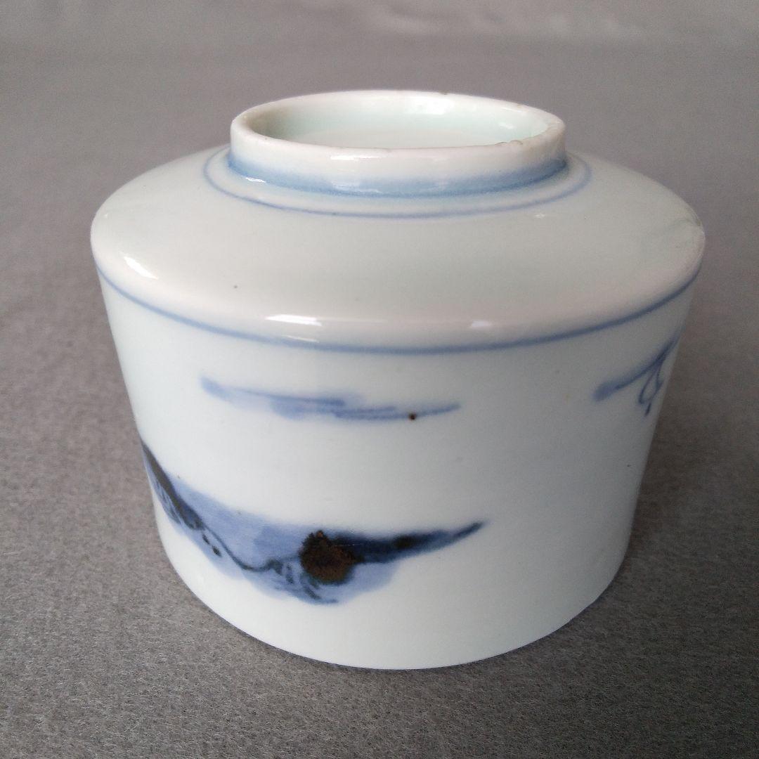 古伊万里蕎麦猪口　蕎麦猪口　古伊万里半筒蕎麦猪口　古伊万里