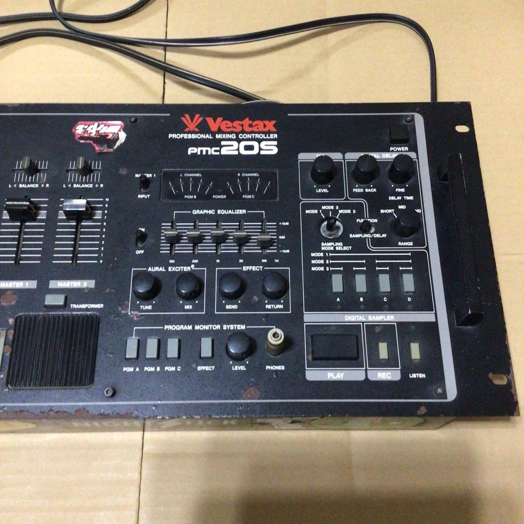 VESTAX　PMC20S DJミキサー　ベスタクス PMC-20S