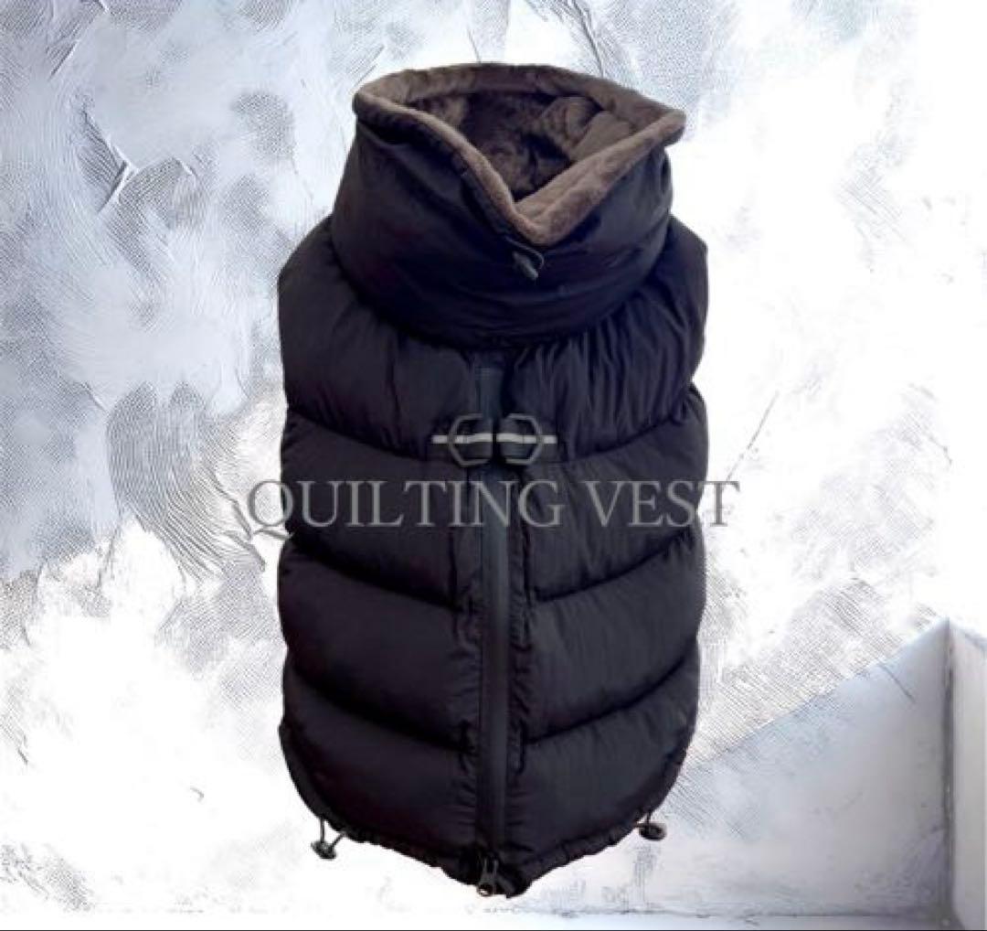 フレンチブルドッグ用 ブラックダウンジャケット USHH