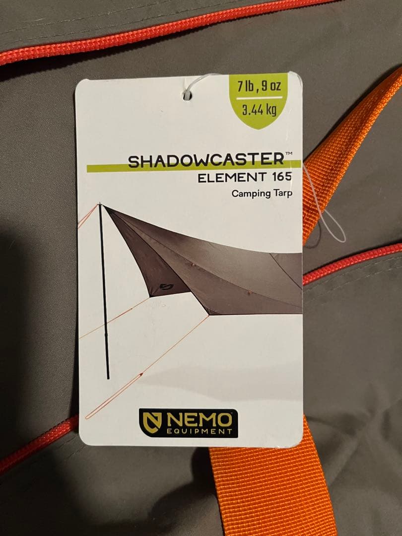 3/18まで特価 【美品】タープ NEMO シャドウキャスター165