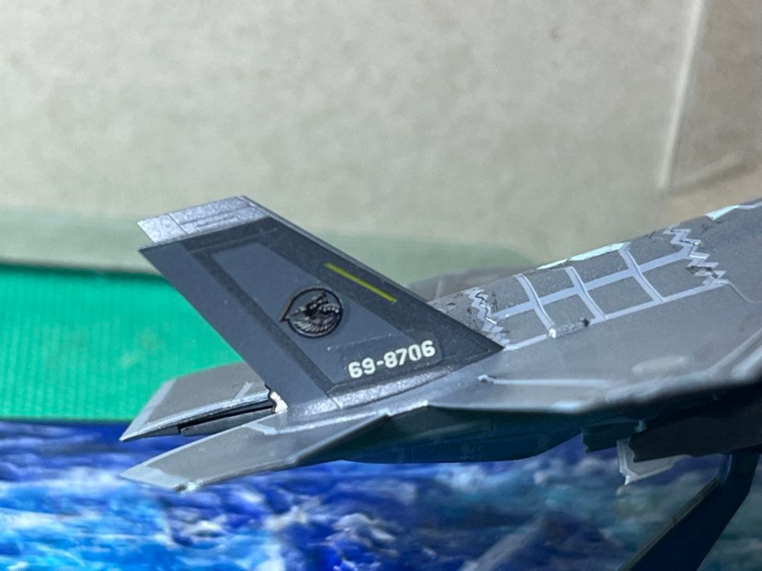 1/144 航空自衛隊F-35A 小松基地303飛行隊ジオラマ完成品