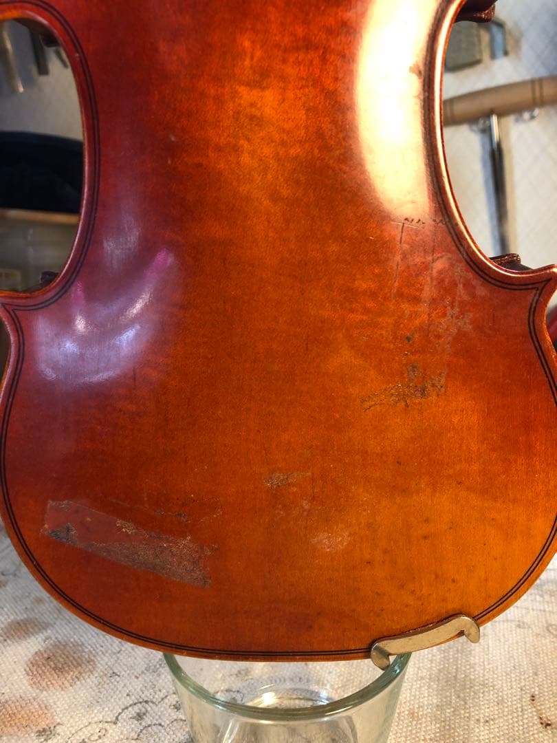 【駒&魂柱調整済】Suzuki分数バイオリンNo280 1/8 1977