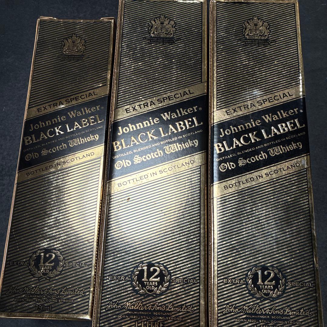 Johnnie Walker Black Label 12年　80年代