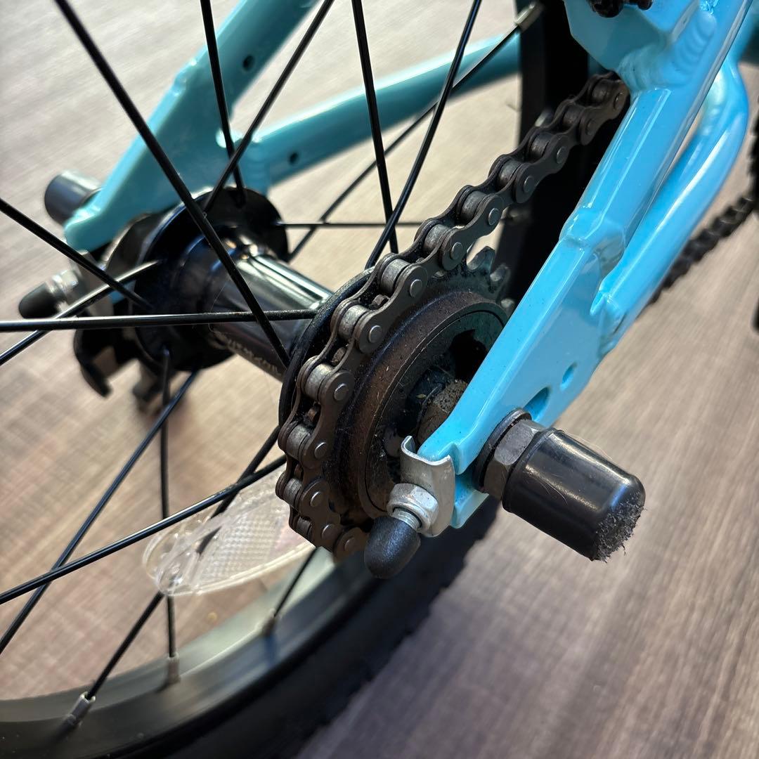 ヨツバサイクル　14インチ　ラムネブルー