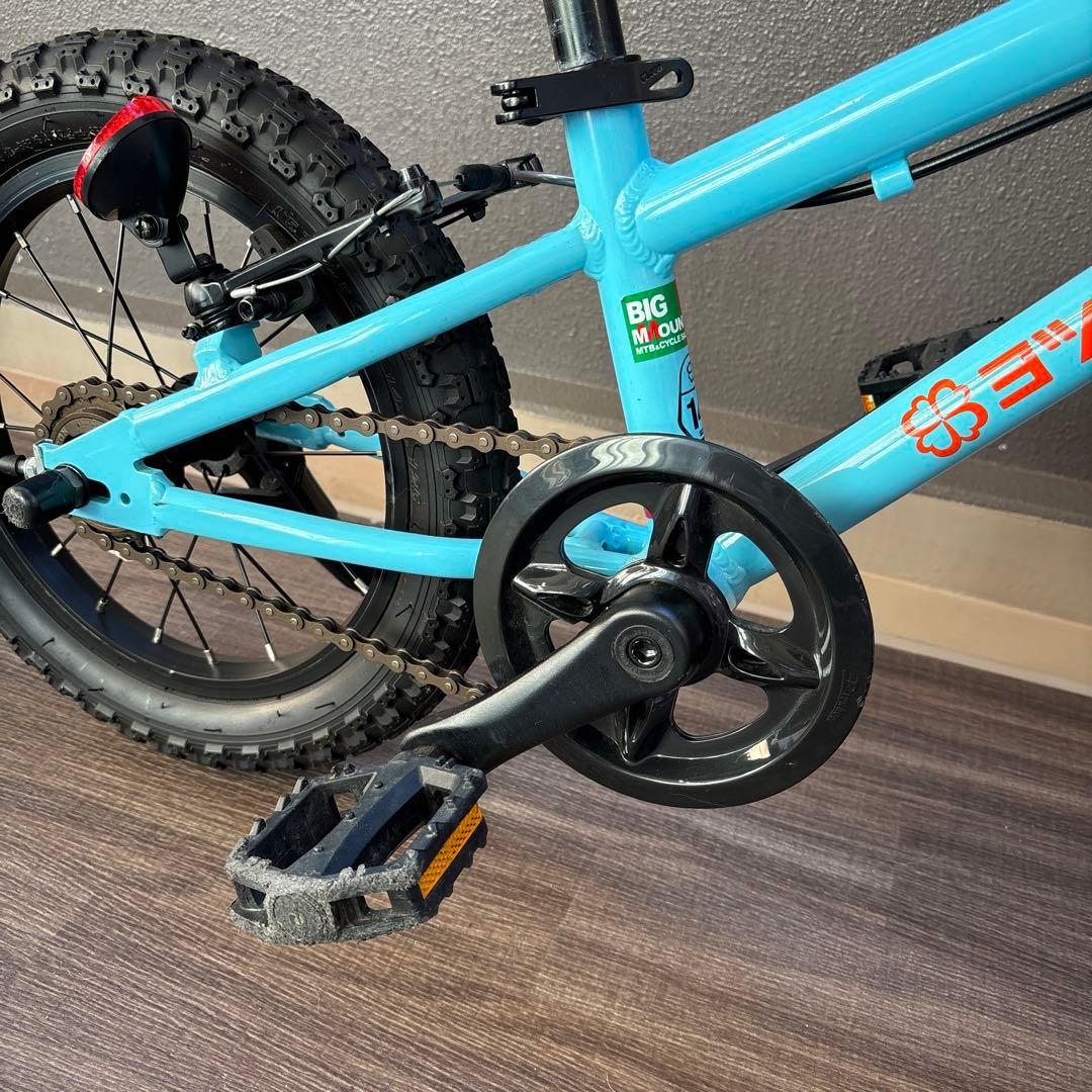 ヨツバサイクル　14インチ　ラムネブルー