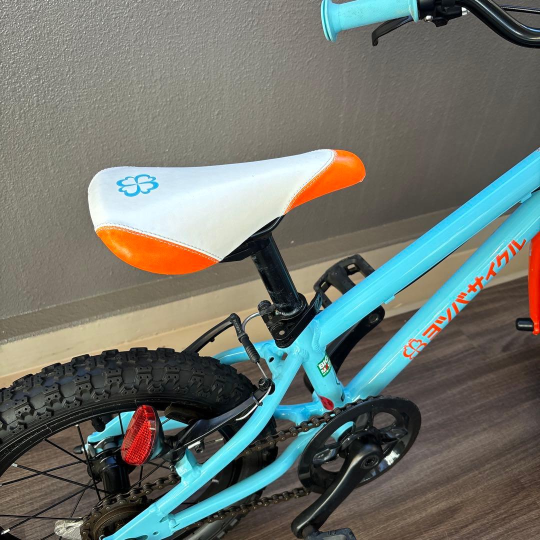 ヨツバサイクル　14インチ　ラムネブルー