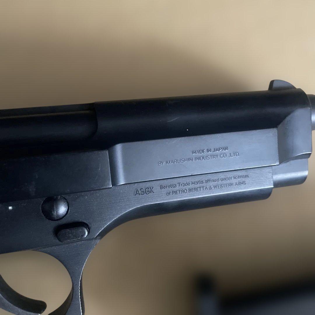 希少 レア マルシン ベレッタ USN9mm M9 ドルフィン ブラックASGK