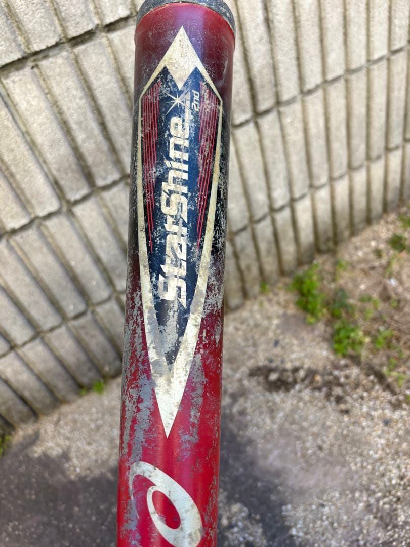 アシックス　スターシャインセカンド　75cm 軟式用 バット　少年野球
