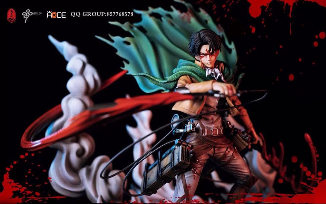 リヴァイ·アッカーマン　進撃の巨人　フィギュア　ガレージキット