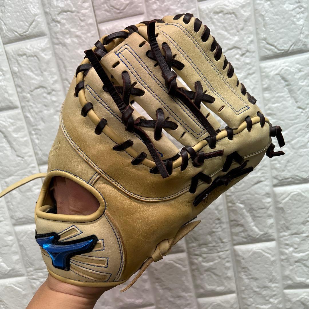 【美品】野球 グローブ 軟式 少年野球 ファーストミット MIZUNO