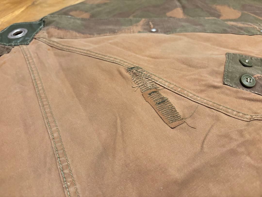 【軍幕屋】希少★ハンガリー軍テント★ビンテージ★軍余剰品★2枚組★