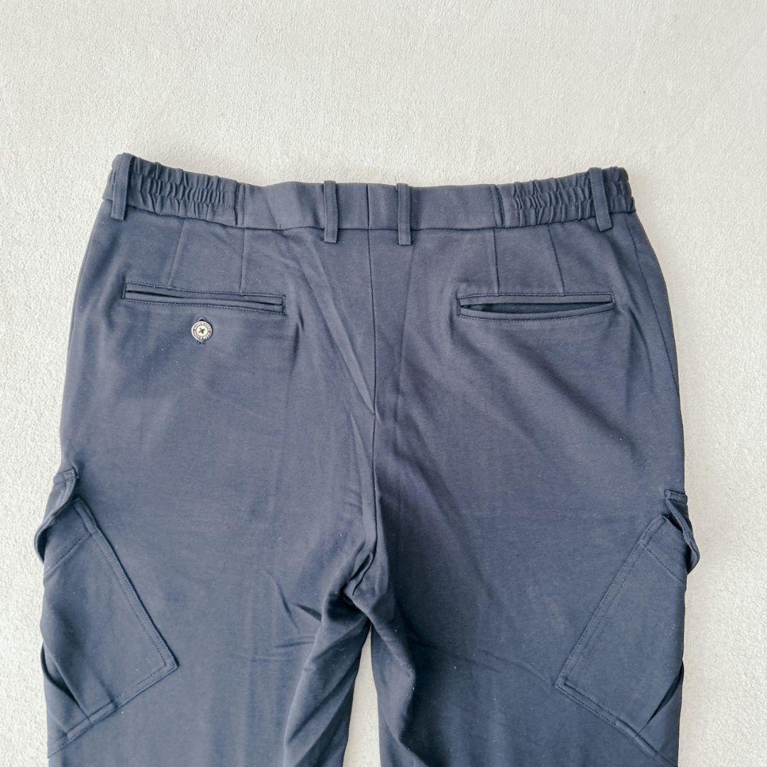 美品✨MARK&LONA ストレッチパンツ　ゴルフウェア　ロゴボタン　L