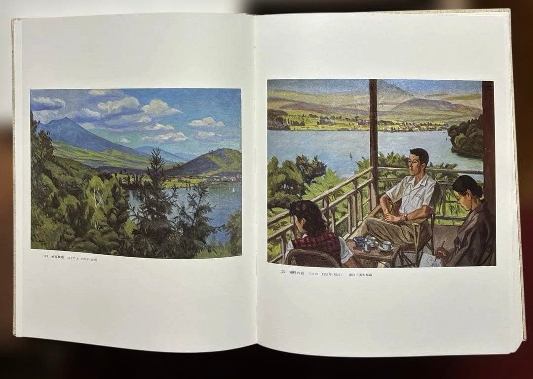 石井柏亭画集 限定3000部のうち544番 河北倫明監修 信濃毎日新聞社刊