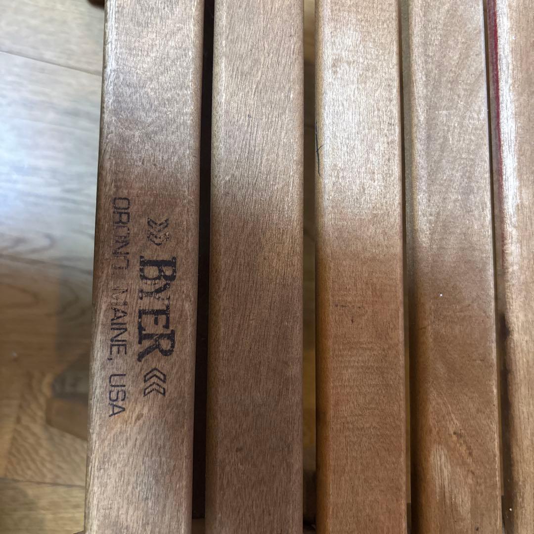 マンさま専用　BYER 木製 折りたたみテーブル アメリカ製