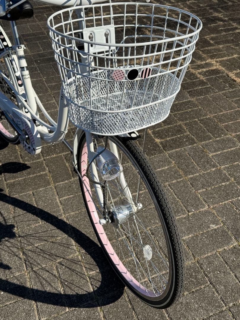 サイクルベースあさひ⭐︎ガールズラボ⭐︎ホワイト24インチ自転車