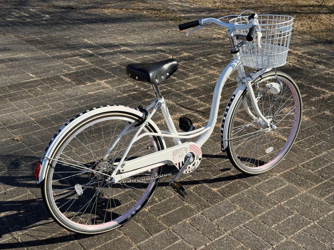 サイクルベースあさひ⭐︎ガールズラボ⭐︎ホワイト24インチ自転車
