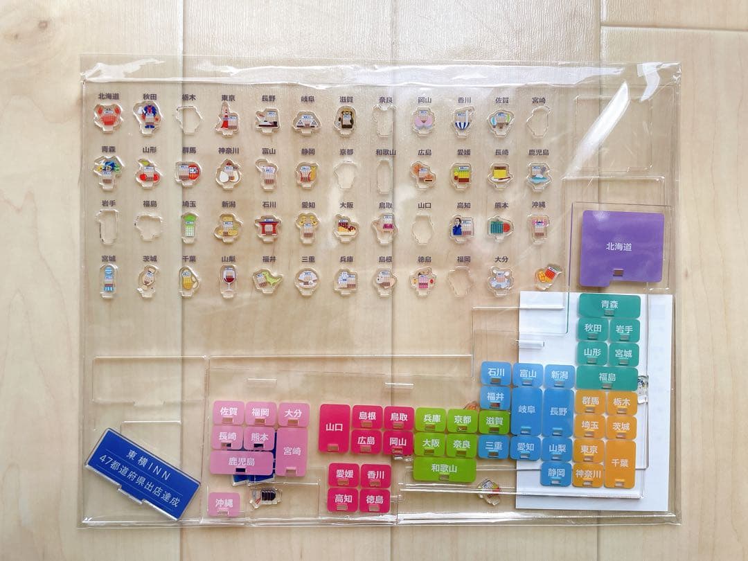 東横イン　アクリルスタンド　当選品