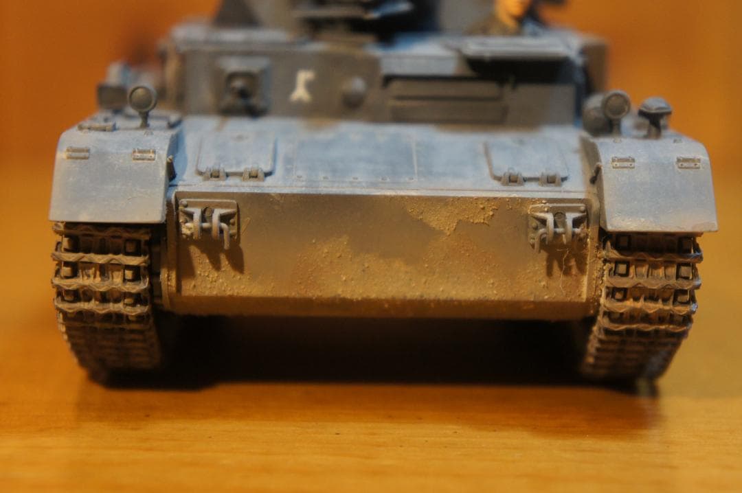 完成品 タミヤ Ⅳ号戦車D型 1/35 汚し塗装 第二次世界大戦 ドイツ軍