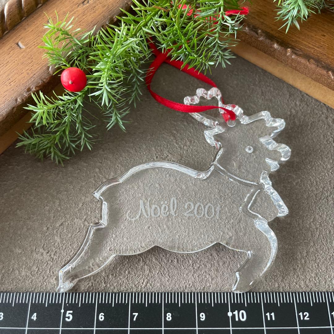 Baccarat バカラ 2001年 ノエル クリスマスオーナメント