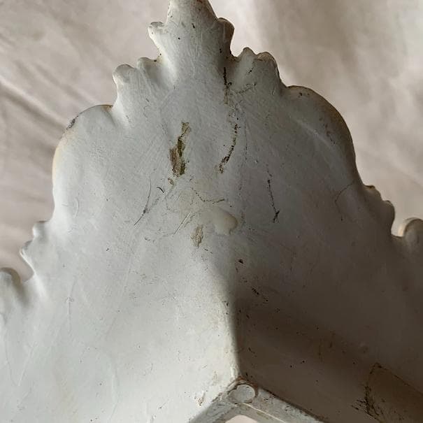 イタリア製　フレーム　ヴィンテージ　額縁　ホワイト　デコラティブ