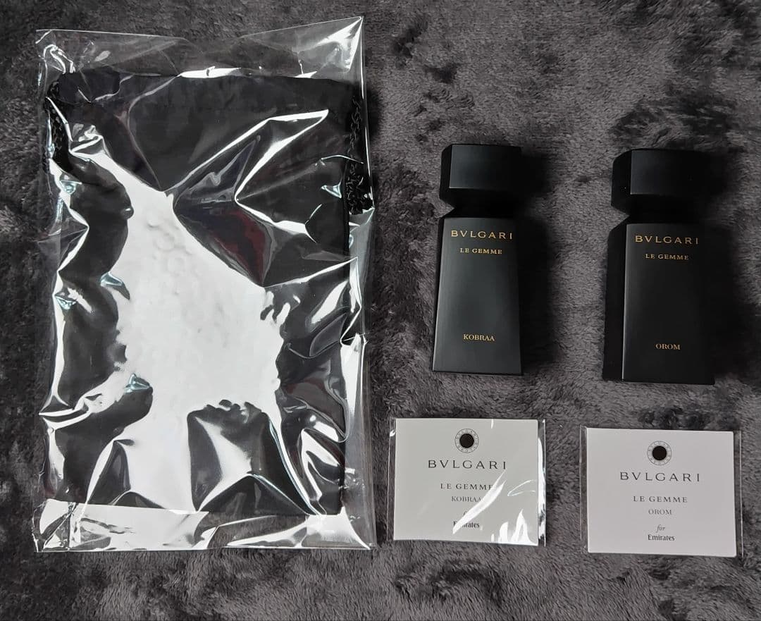 【新品未使用】ブルガリ レジェンメ コブラ 30ml✕２＆巾着