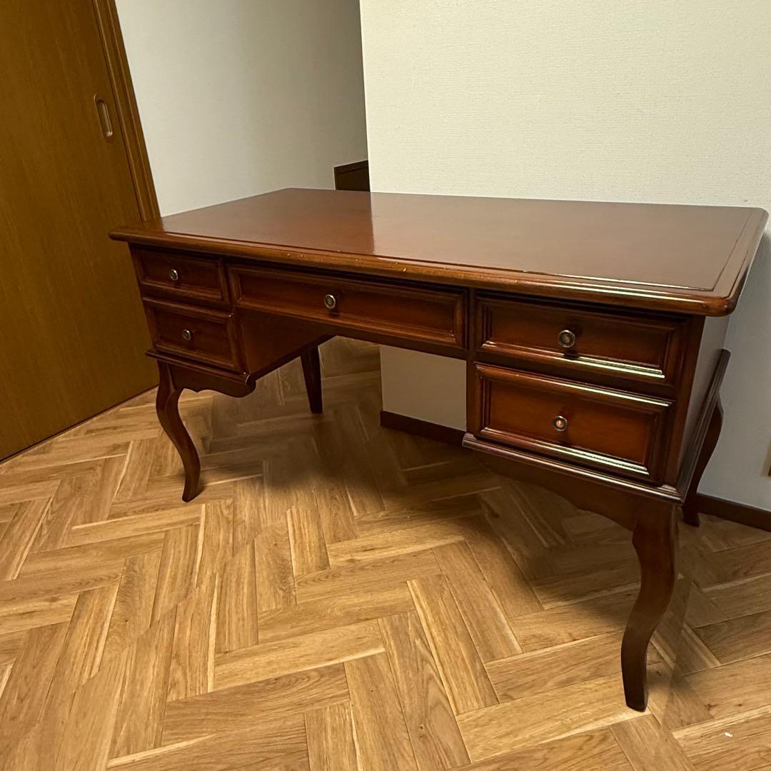 【希少】【全国送料無料】12/26迄 高価　アンティーク　デスク　ヴィンテージ