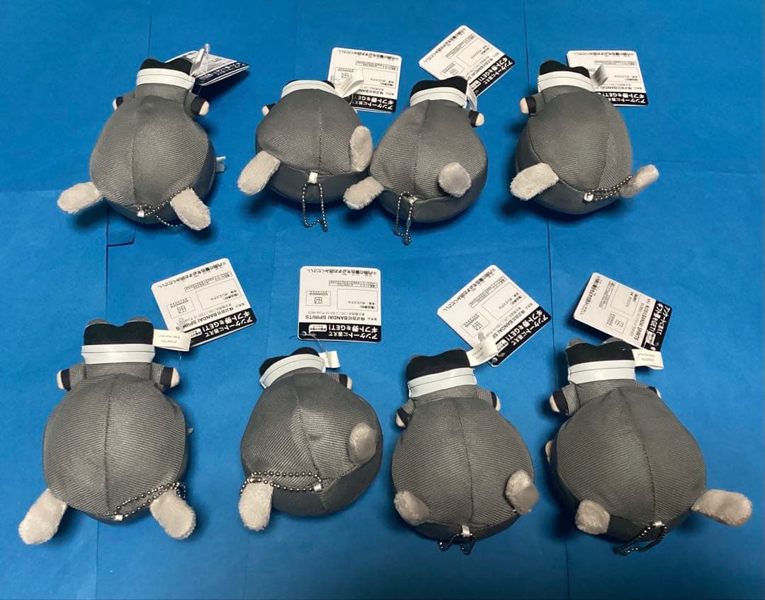 ブルーロックちびぐるみvol.2ナムコcasual bunny凪征士郎8体セット