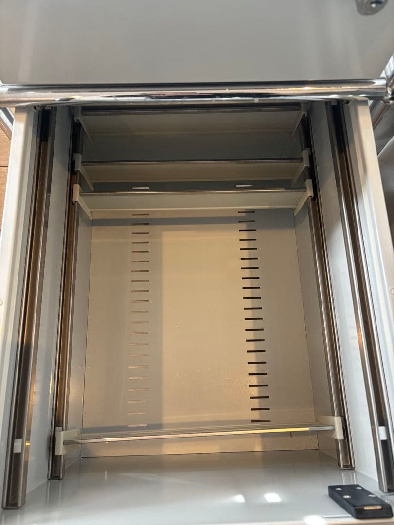 USM ハラー システム 2段 ロールボーイ デスク ワゴン　グレー