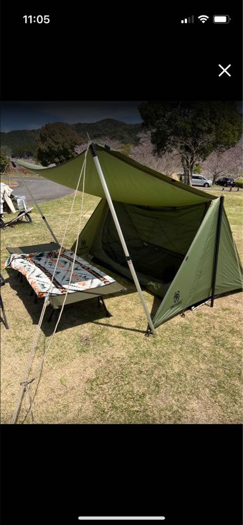 テント　ポール