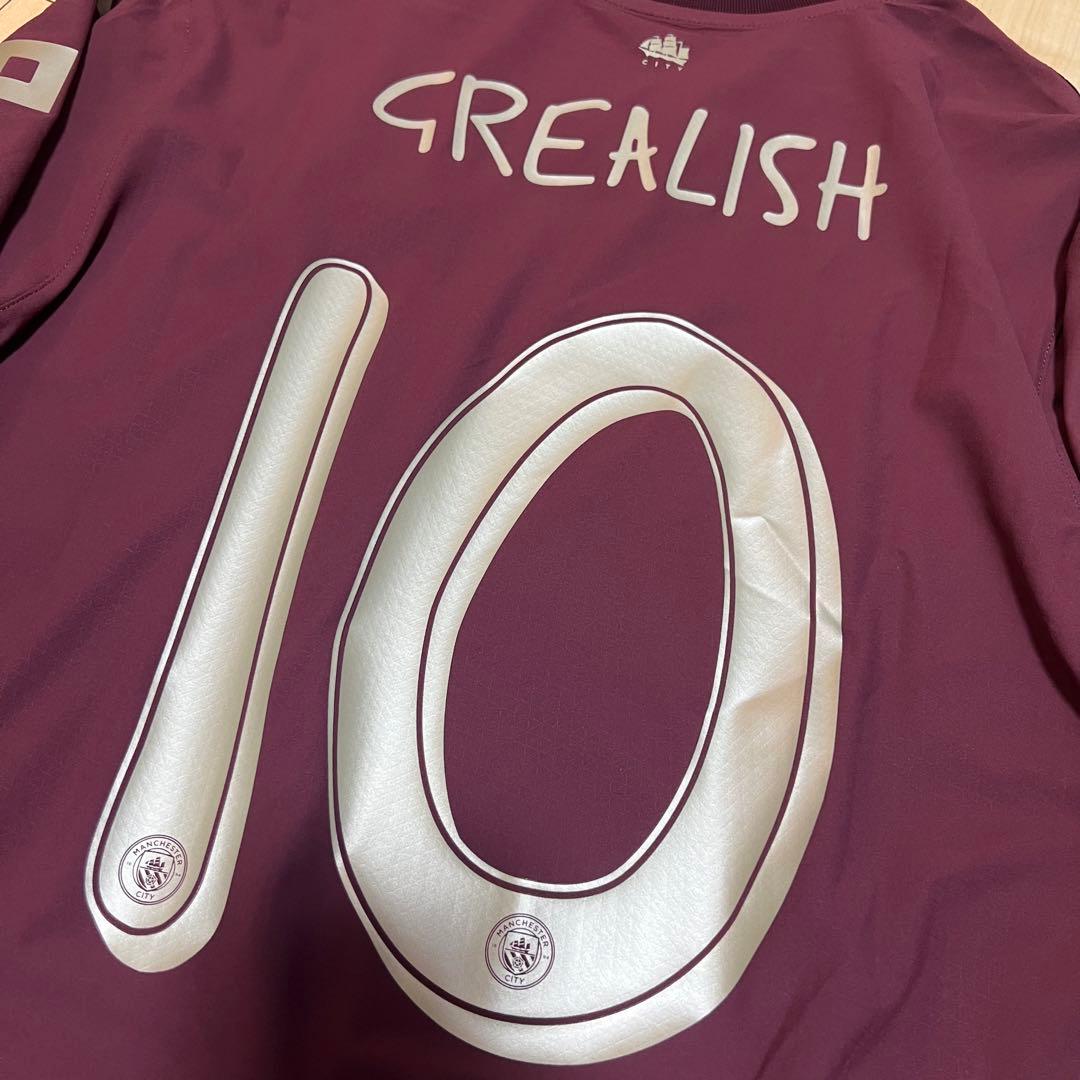 【新品未使用】24/25マンチェスターシティ No.10グリーリッシュ3rd