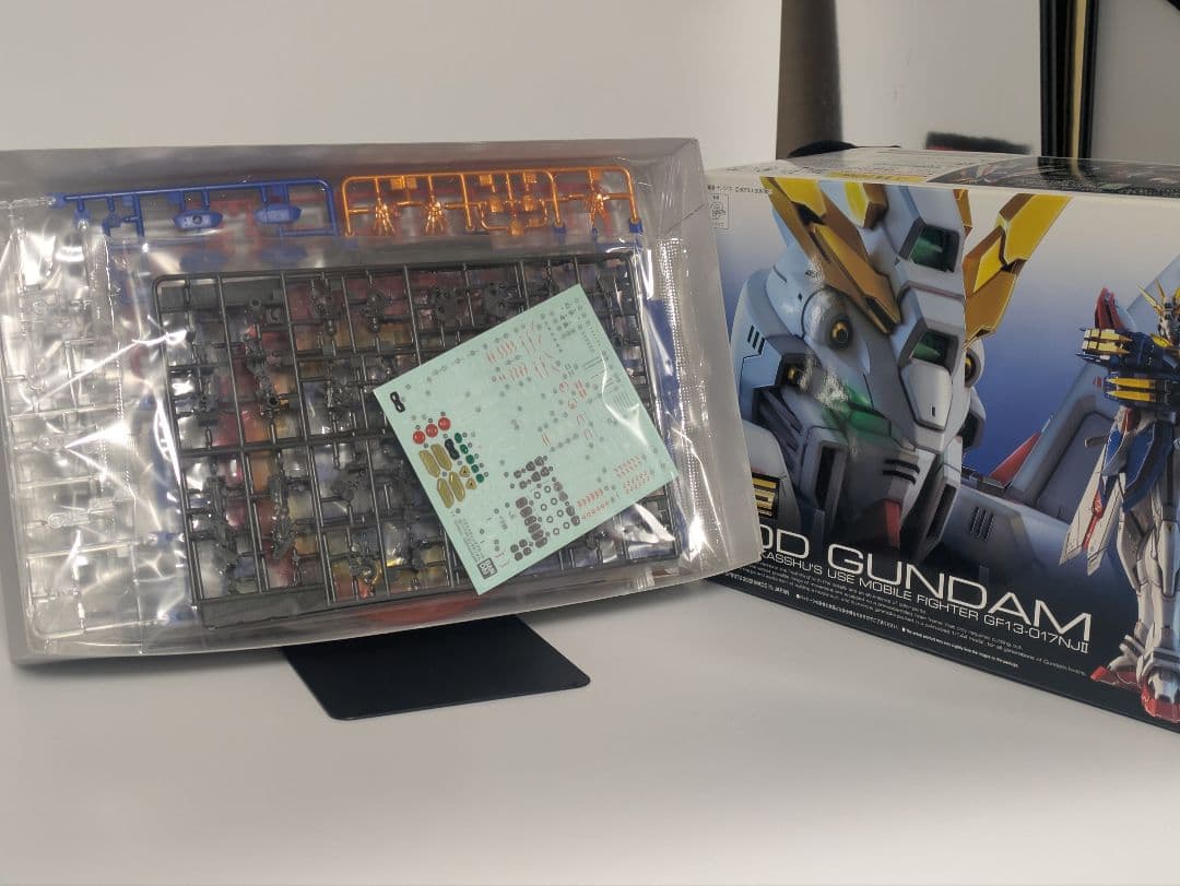 RG ゴッドガンダム＆エフェクトキット セット