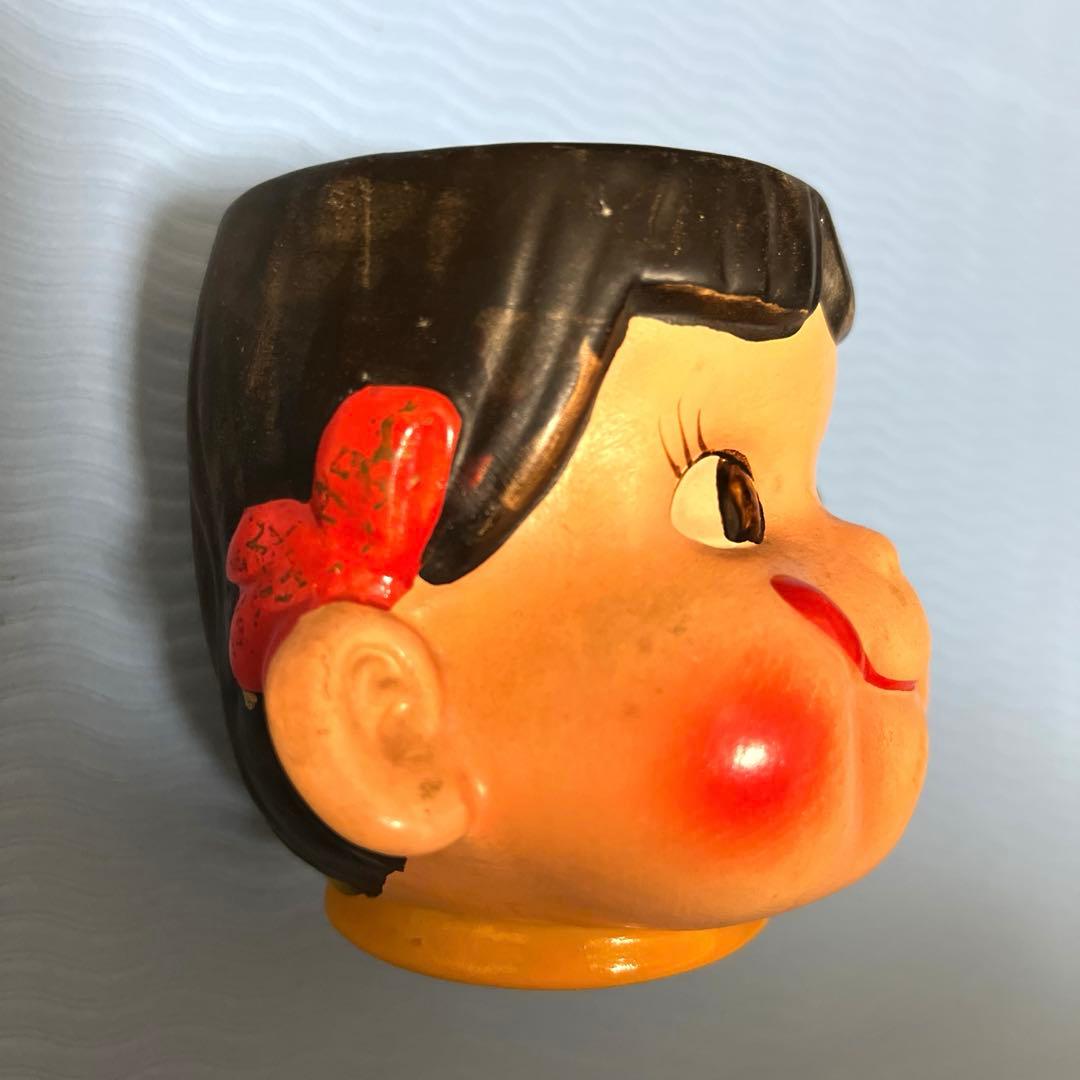 アンティーク　不二家　ペコちゃん　レトロ　マグカップ