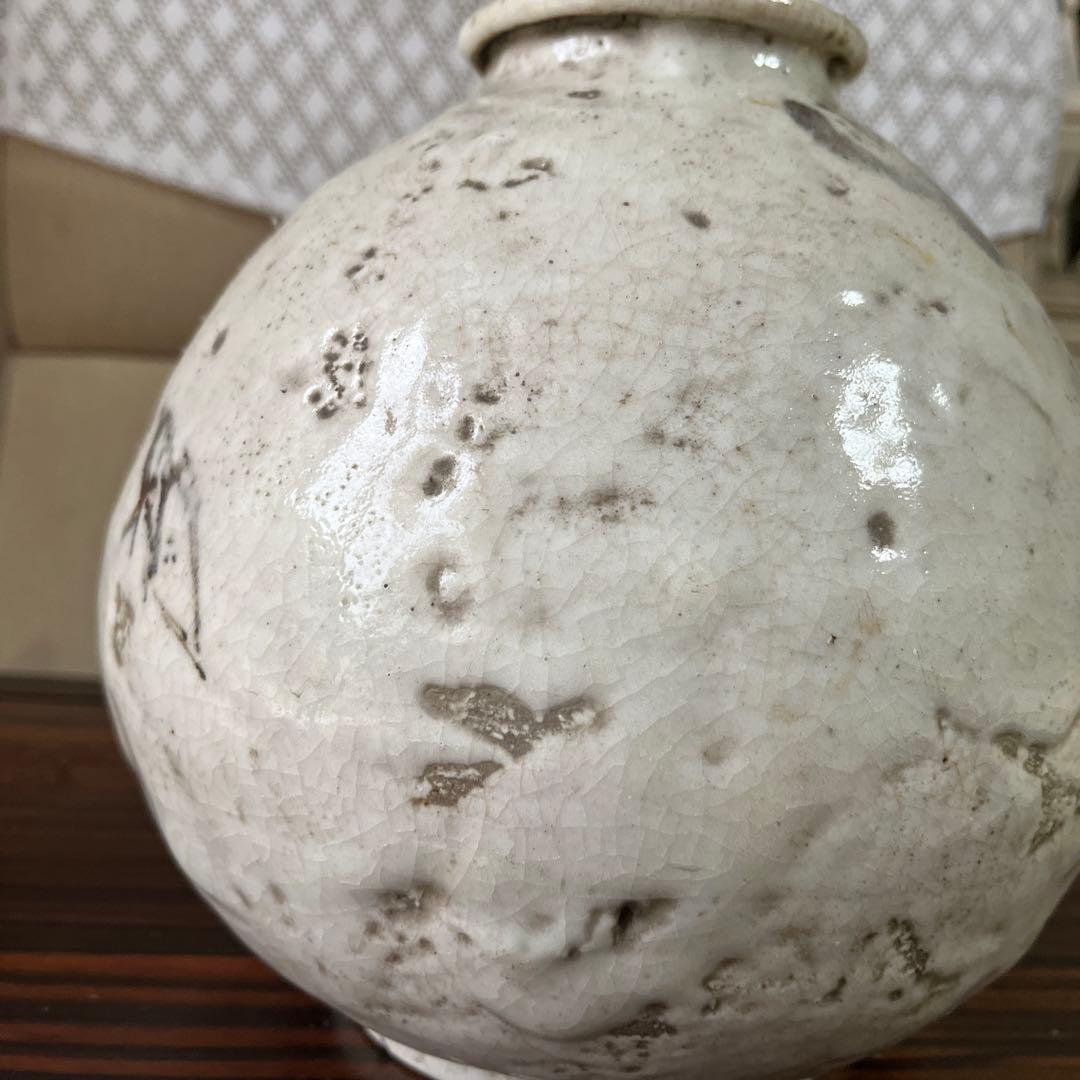 希少　アンティーク壺　骨董　茶道具　花瓶、生花