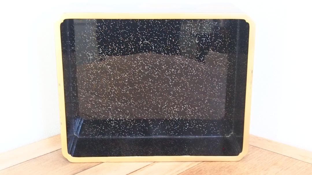 【骨董・時代の美品】大名道具 宝箱 山水蒔絵 箱物/蓋物/菓子器/容器 金縁隅切